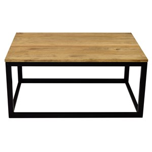 Table basse icub. 40x80x42 cm. Noir