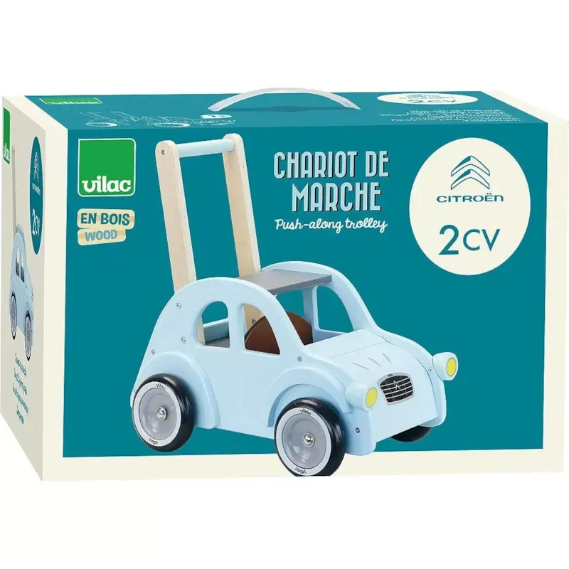 Chariot de marche citroën 2cv (Vilac) - Image 3