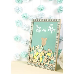 Cadre à messages - baby shower naissance