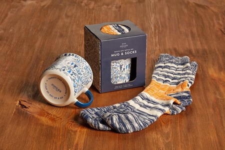 Coffret mug & chaussette joules male