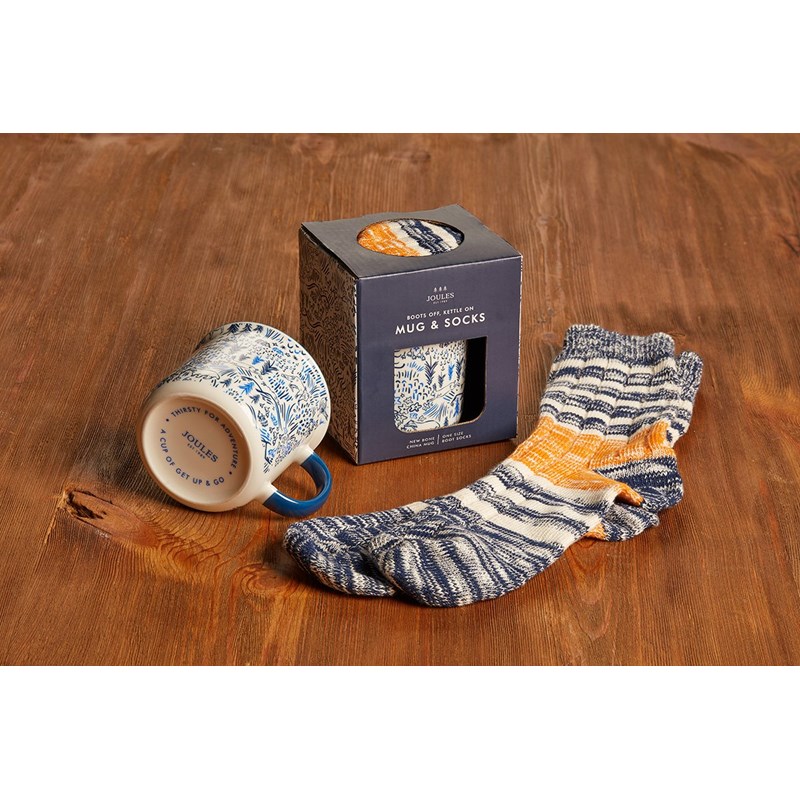 Coffret mug & chaussette joules male