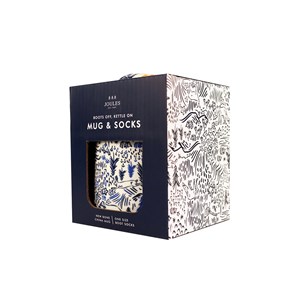 Coffret mug & chaussette joules male