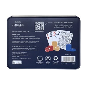 Jeu de poker joules male