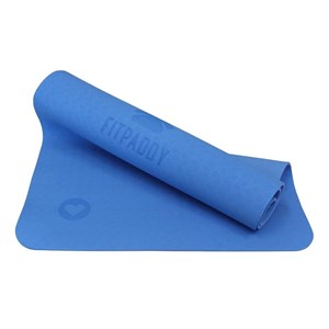 Tapis de yoga rose fitpaddy
