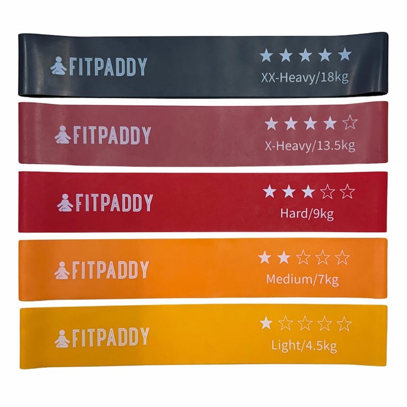 Kit 5 bandes élastiques