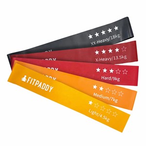 Kit 5 bandes élastiques