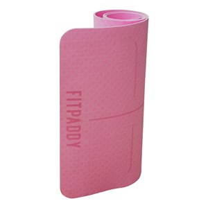 Tapis yoga rose