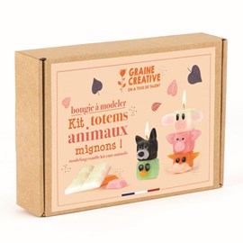 Coffret pour enfants - bougies à modeler