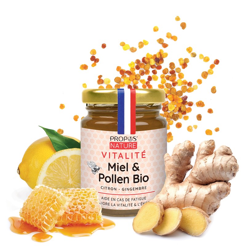 Mélange vitalité pollen & gingembr