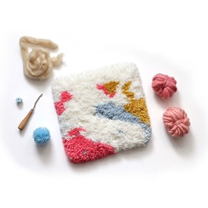 Coffret point noué helsinki - 30 x 30 cm