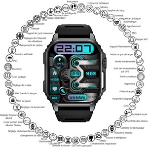 Montre connectee multifonctions