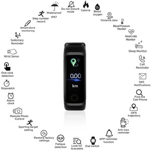 Montre gps  multifonctions