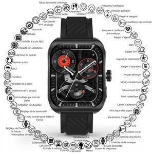 Montre connectee  multifonctions