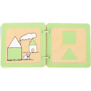 Le livre en bois de bébé lotta