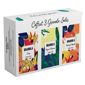 Coffret 3 granola salés Bio