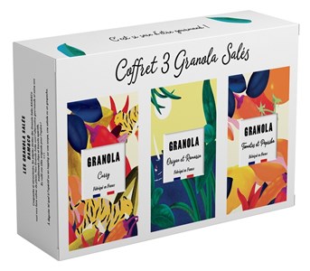 Coffret 3 granola salés Bio