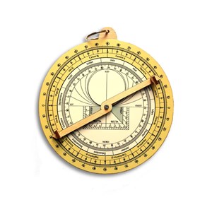 Astrolabe en bois