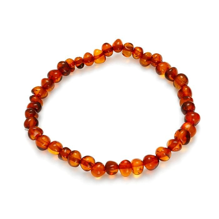 Cocoonme - Bracelet élastique ambre cognac
