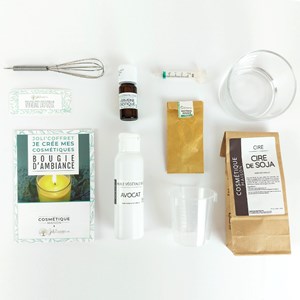 Kit diy bougie d'ambiance