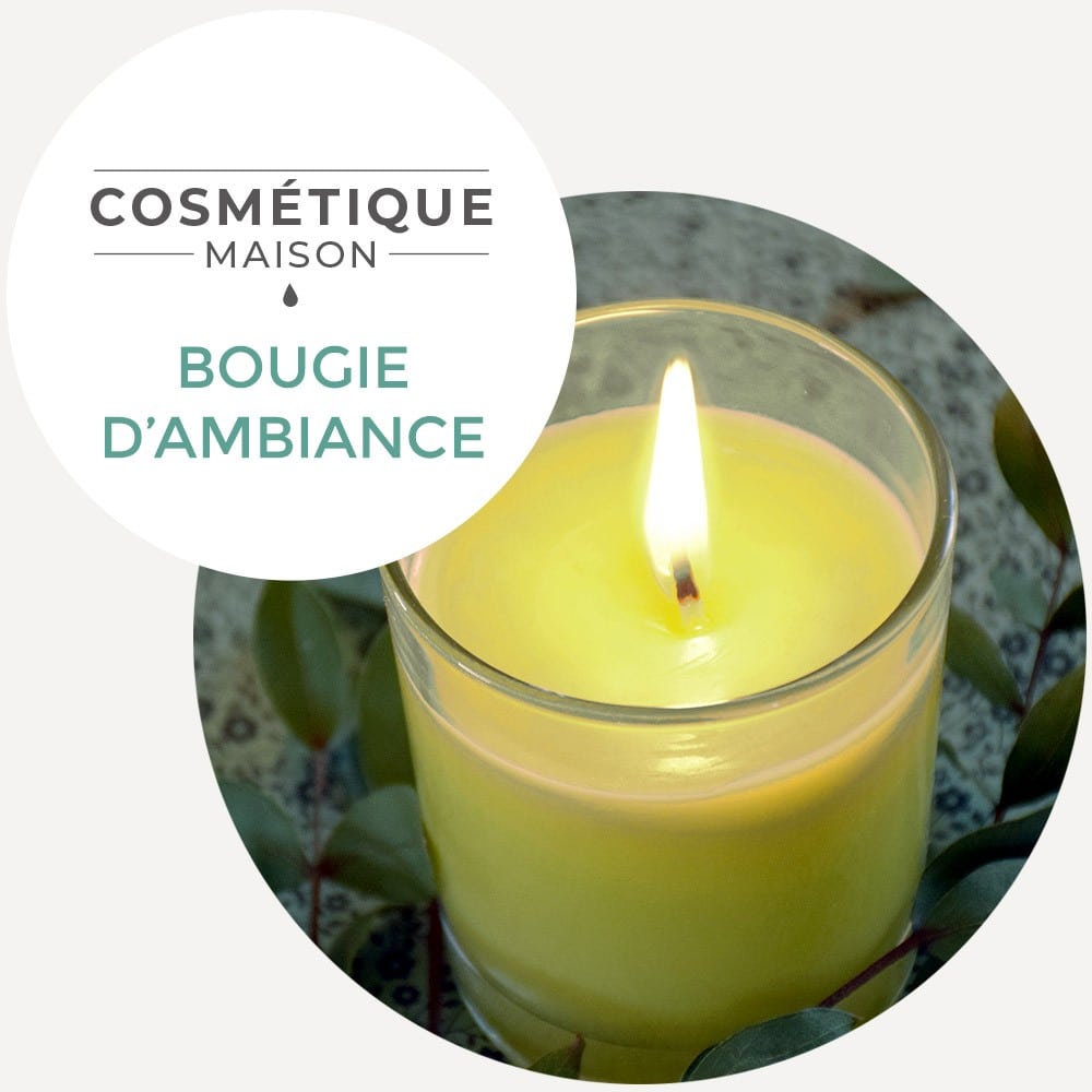 Kit diy cosmetique - bougie d'ambiance