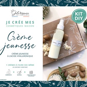 Kit crème jeunesse - cosmétique maison