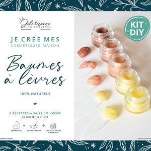 Kit baumes à lèvres (5 teintes) - cosm