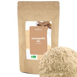 Ashwagandha (ginseng indien) bio - 200g (en poudre) - plante adaptogène