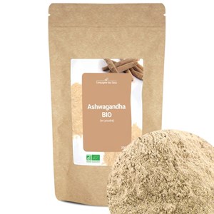Ashwagandha (ginseng indien) bio - 200g (en poudre) - plante adaptogène