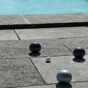 Jeux de pétanque d'intérieur