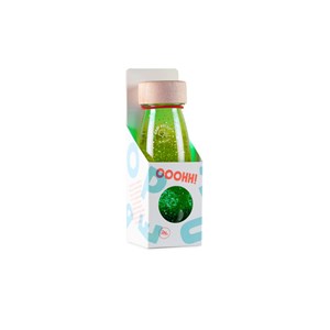 Bouteille sensorielle - float - vert -