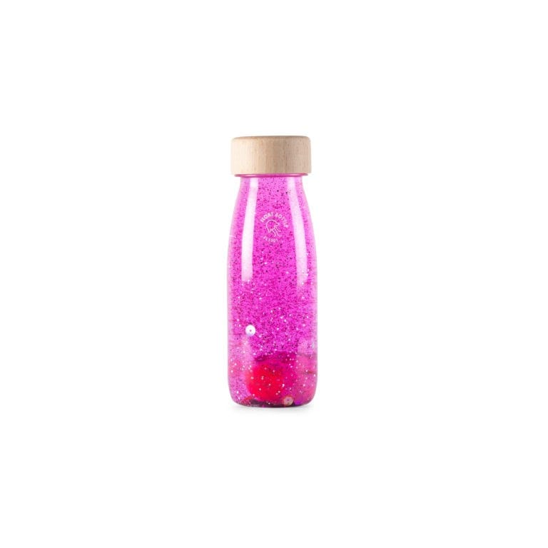 Bouteille sensorielle - float - rose -