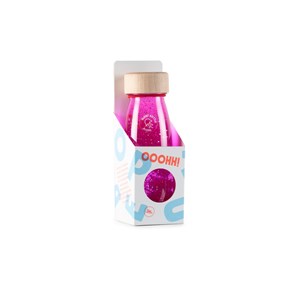 Bouteille sensorielle - float - rose -