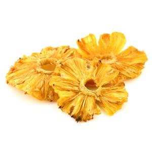 Ananas bio - 500g (en rondelles, séchés) - source d'antioxydants