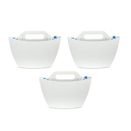 Pots muraux blanc - arrosage auto