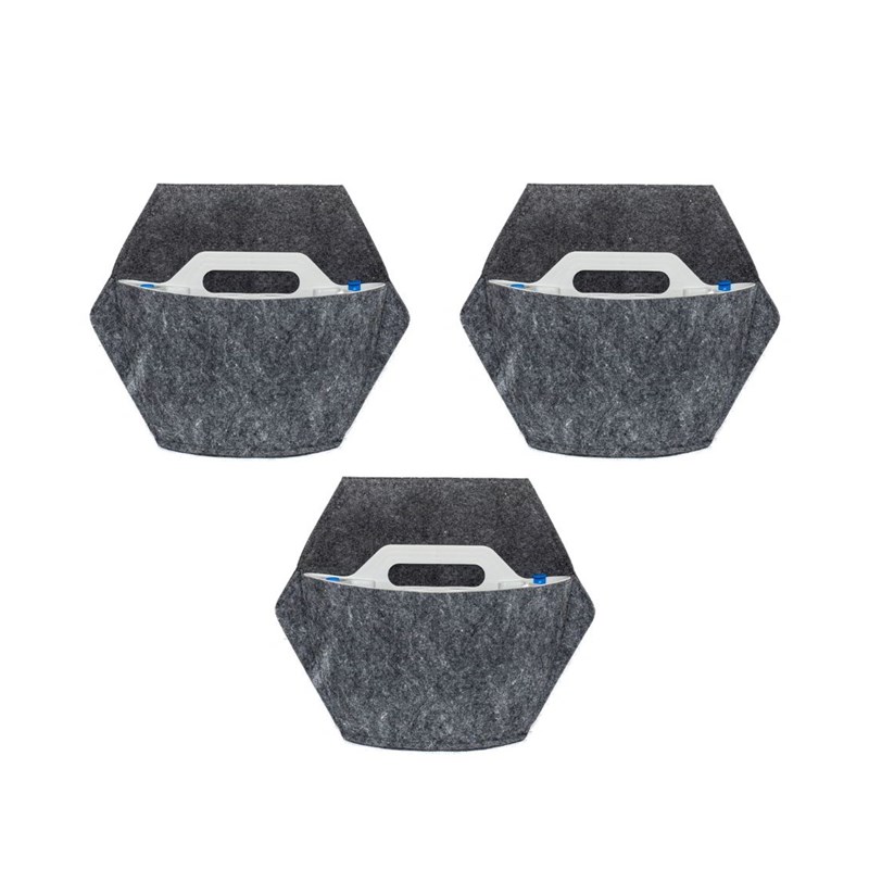 Citysens - Pack 3 pots gris arrosage & couverture