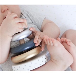 Pyramide en bois - silver -