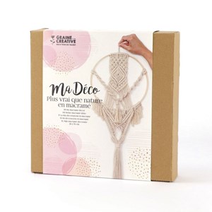 Kit faire son macramé avec suspension