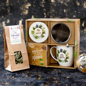 Coffret mug tisane noël bio vrac