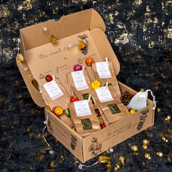 Coffret 5 tisanes vrac bio | Nature & Découvertes