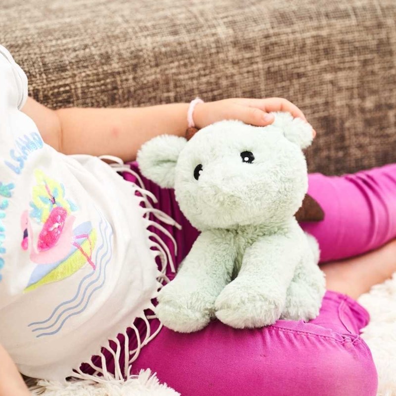 Peluche bouillotte dragon