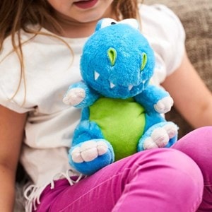 Bouillotte peluche dinosaure