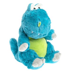 Bouillotte dinosaure bleue