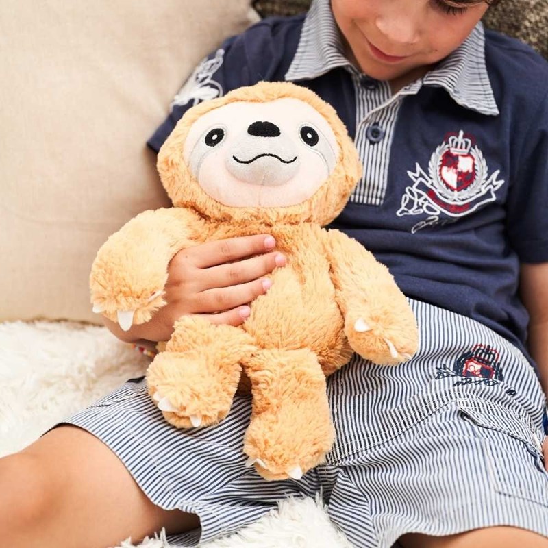 Peluche bouillotte paresseux