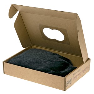 Bouillotte micro-ondes noire