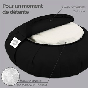 Coussin de méditation - rond