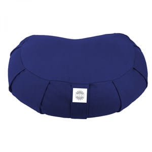 Coussin de méditation - demi-lune