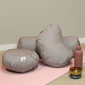 Coussin de méditation - demi-lune