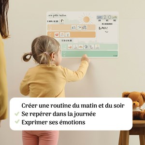 Tableau ma petite routine – jeu éducatif pour apprendre l’autonomie