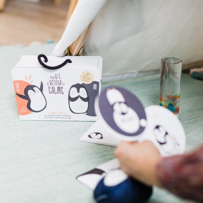 Kit retour au calme : jeu éducatif pour apprendre à gérer ses émotions