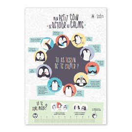 Poster de retour au calme - dès 3 ans